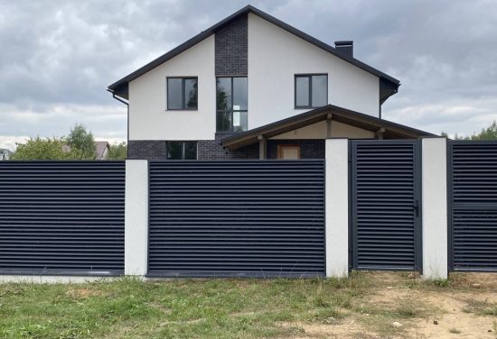 Забор жалюзи Твист