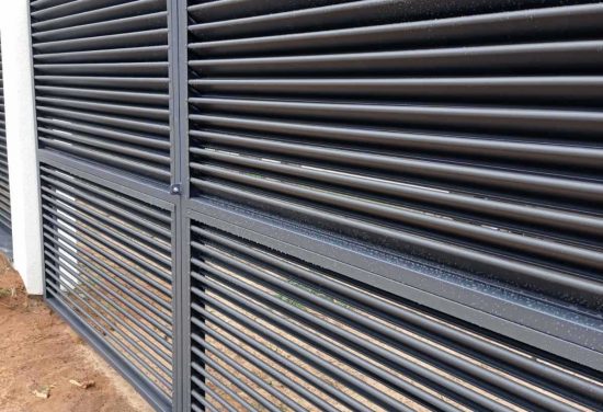 Забор жалюзи Твист