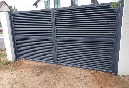 Забор жалюзи Твист