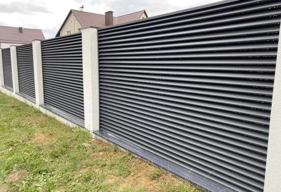 Забор жалюзи Твист