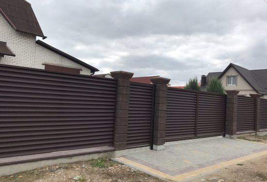 Забор-жалюзи Виола