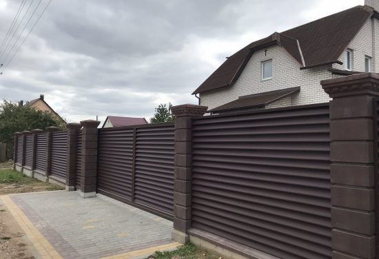 Забор-жалюзи Виола
