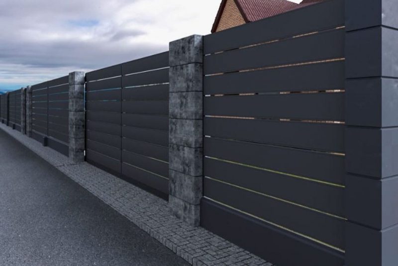 Забор жалюзи Ранчо