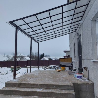 Навес из поликарбоната